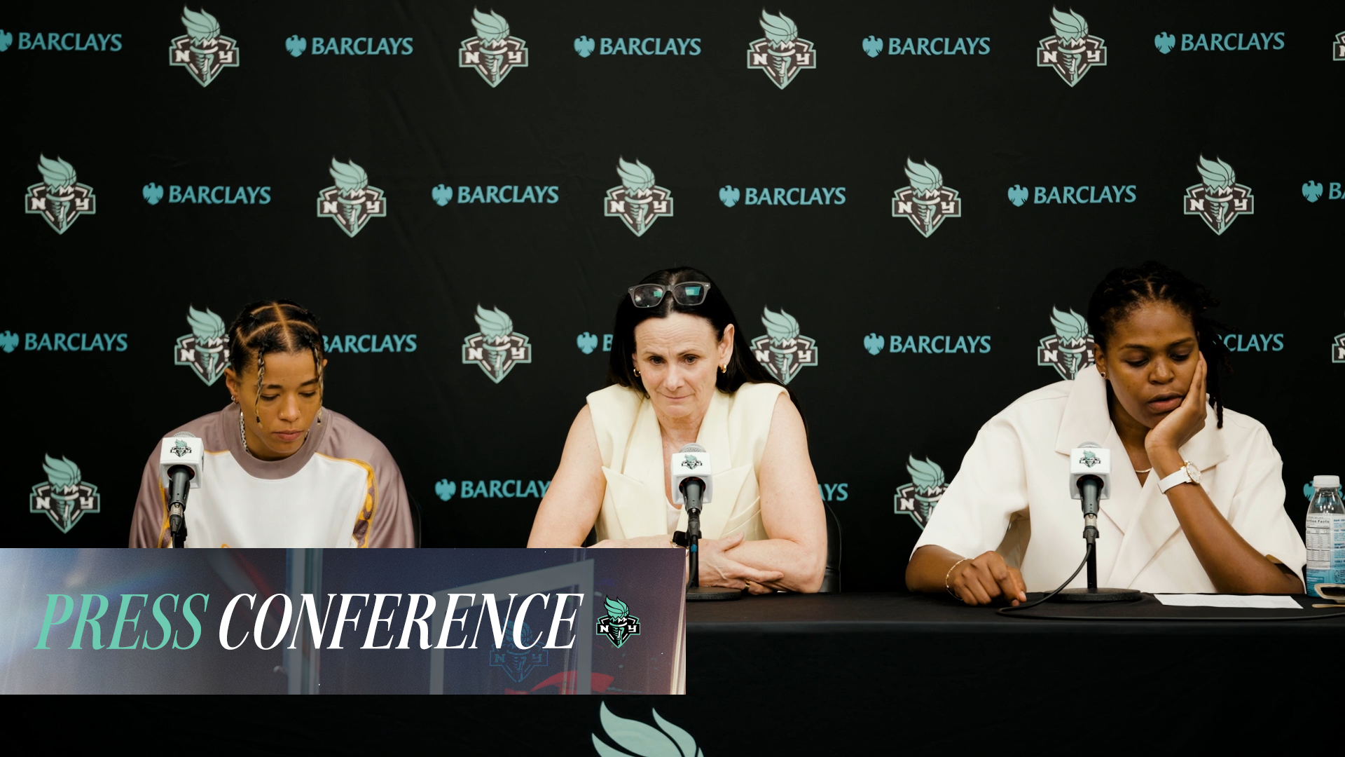 Natasha Cloud, Jonquel Jones & Coach Sandy Brondello | Post Game Press Conference | August 21, 2025